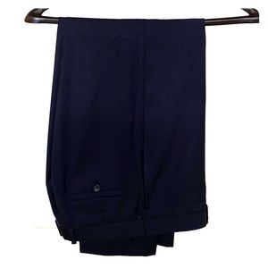 Men’s Pronto Uomo Suit Pant,34W(32)Tailored,navy